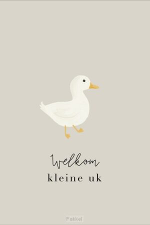 Kaart Welkom kleine uk