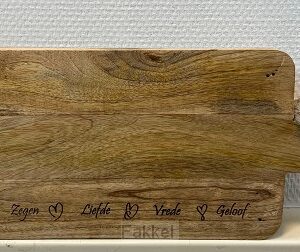 Serveerbord op pootjes 40,5x15x5,5cm Hoo