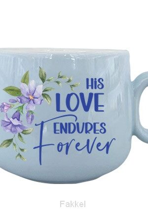 Ceramic Mug His love endures forever