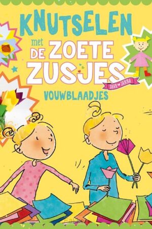 Knutselen met de zoete zusjes vouwblaadj